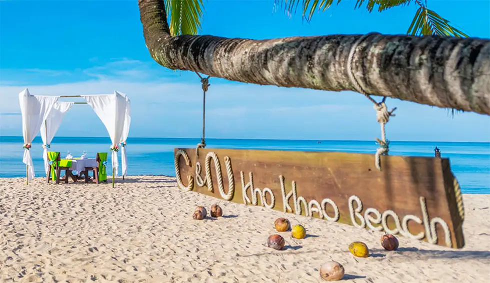 ko kho khao beach c&n