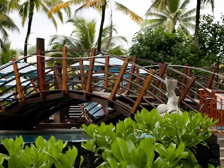 Khuk Khak Beach The Haven wooden bridge 768x576