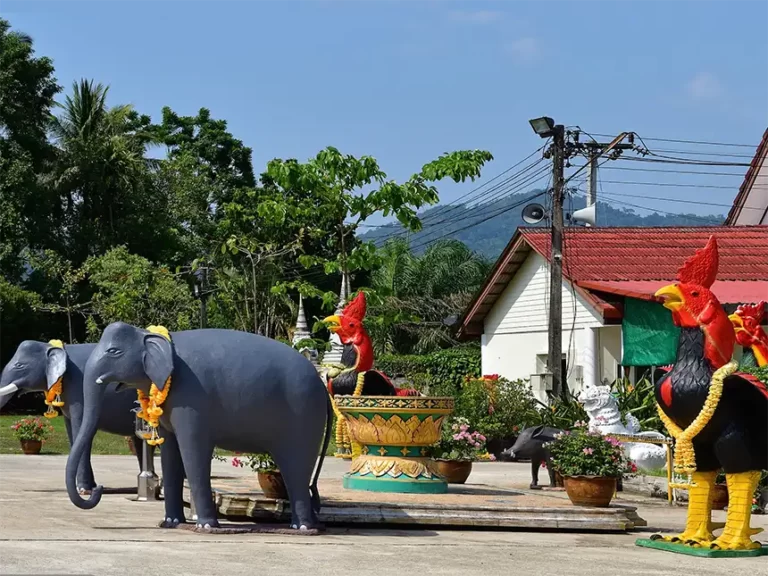 Animal Statue Wat Lak Kaen 1 768x576
