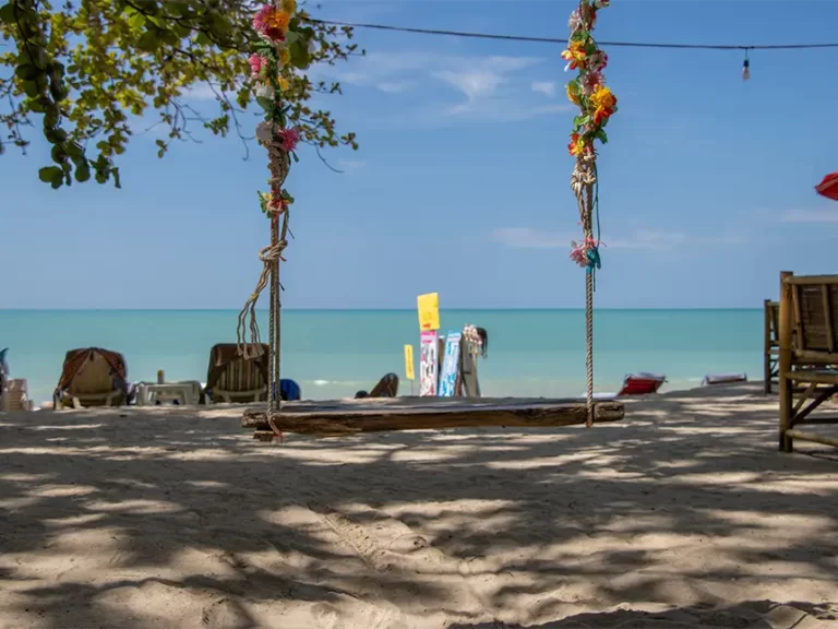 Pak Weep Beach swing in front of dream view copy 768x576