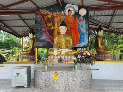 Praying counters under Banyan tree