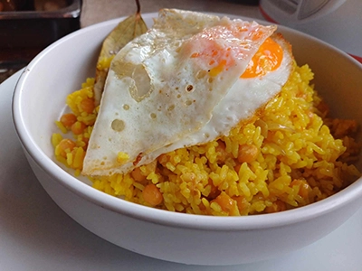 5 Chickpea Fried Rice vegan