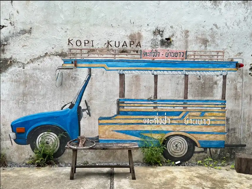 wall art bus